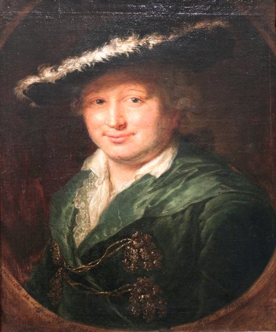 Porträt des Gastwirts Ernst Friedrich Therbusch, Ehemann der Künstlerin von Anna Dorothea Therbusch